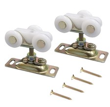 3/4 Inch Sliding Pocket Door Rollers Assembly, Sliding Door Wheels Replacement