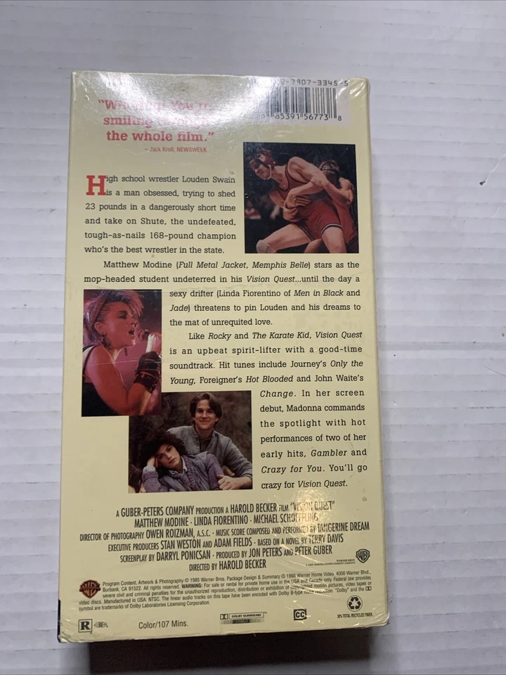 Vision Quest (VHS, 1998) - Изображение 2 из 4