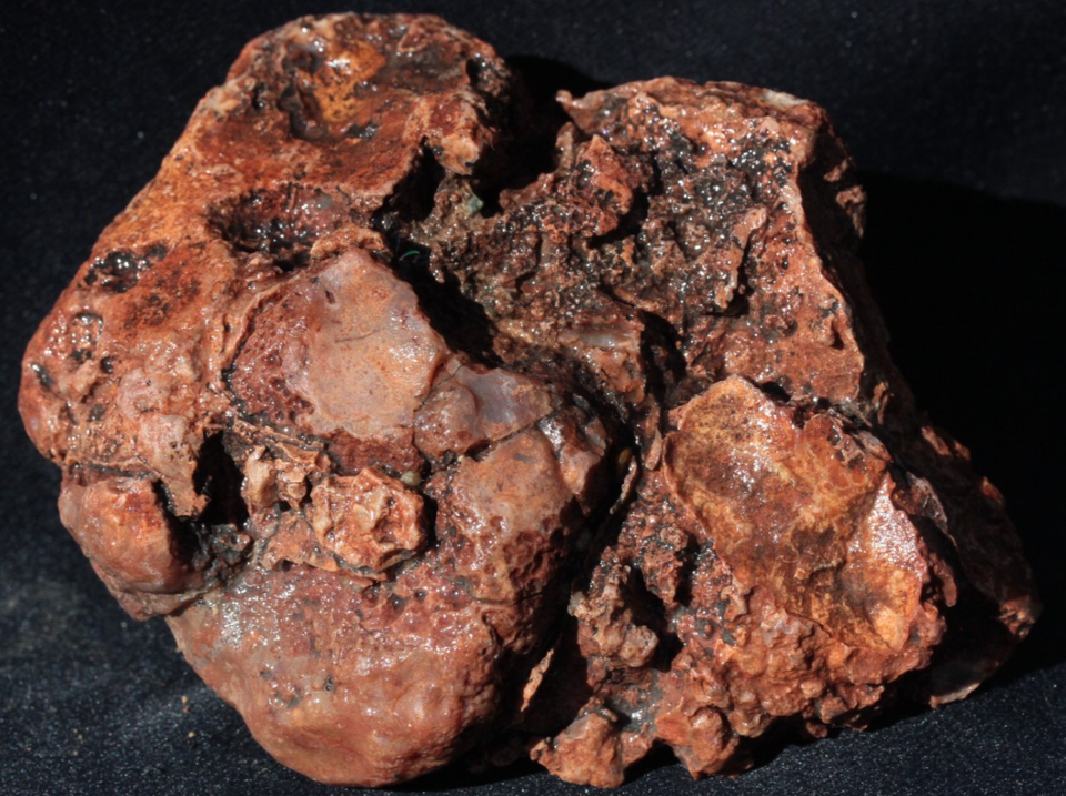 R-135 ~ Faced Nodule of Opal in Clear Matrix ~ Burro Creek, Arizona | eBay