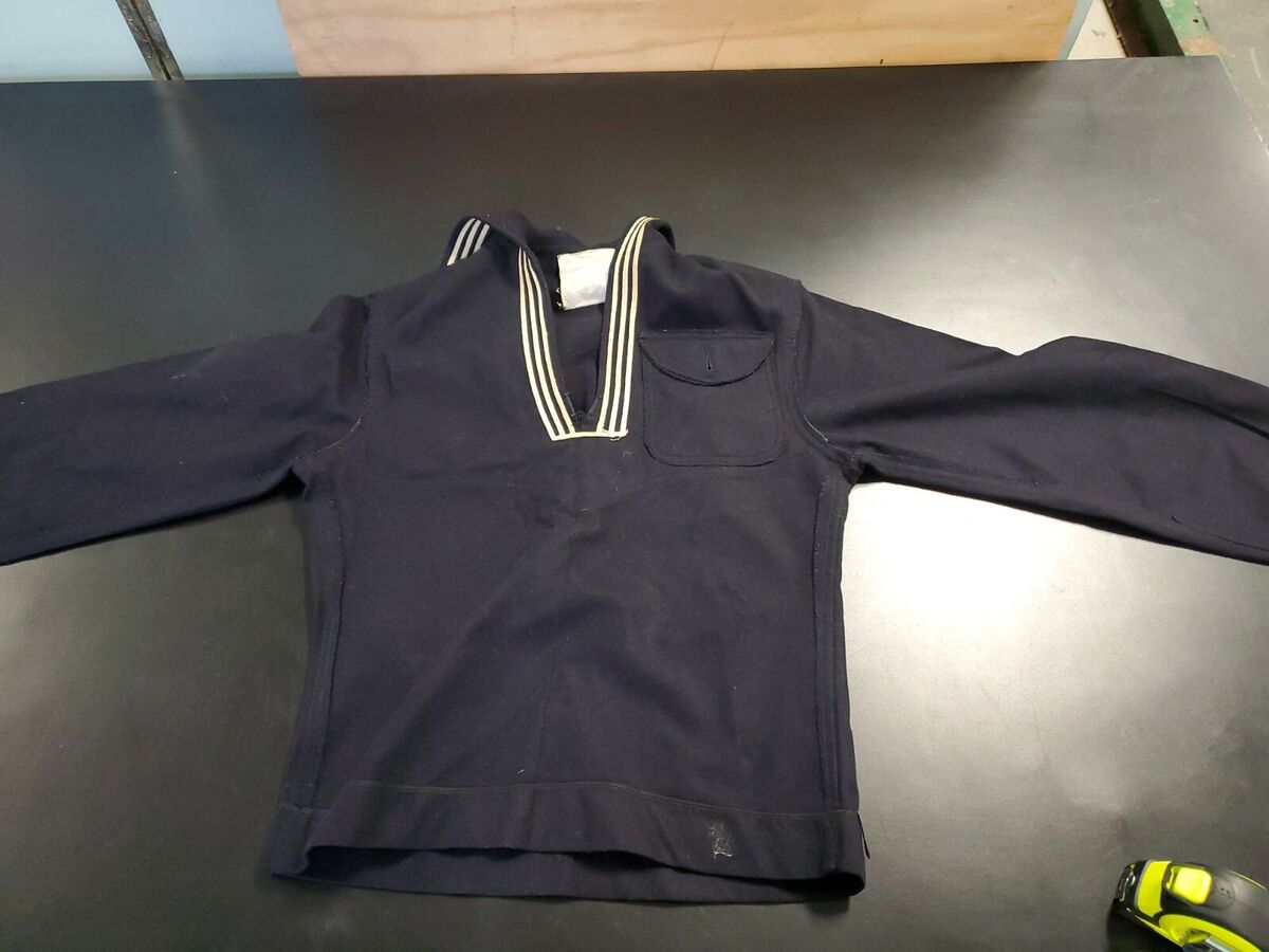 Vintage U.S. Navy Wool Sailor Uniform Top | eBay Vintage U.S. Navy Wool Sailor Uniform Top | eBay