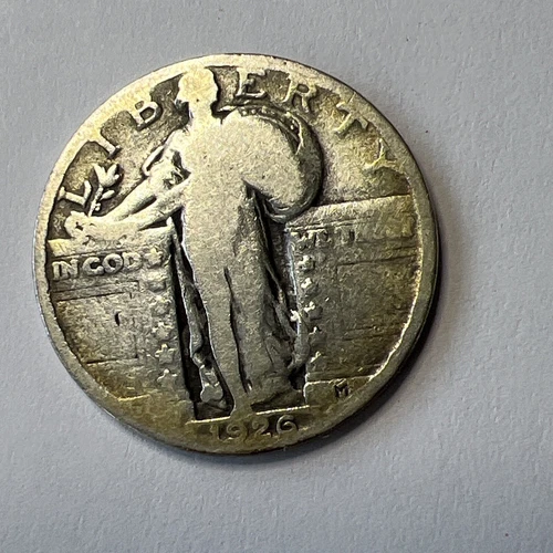 1926- 25C Standing Liberty Quarter -AG
