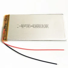 3.7V 4000mAh Polymer Li Rechargeable Battery For Mobile Phone Tablet PC 5050100