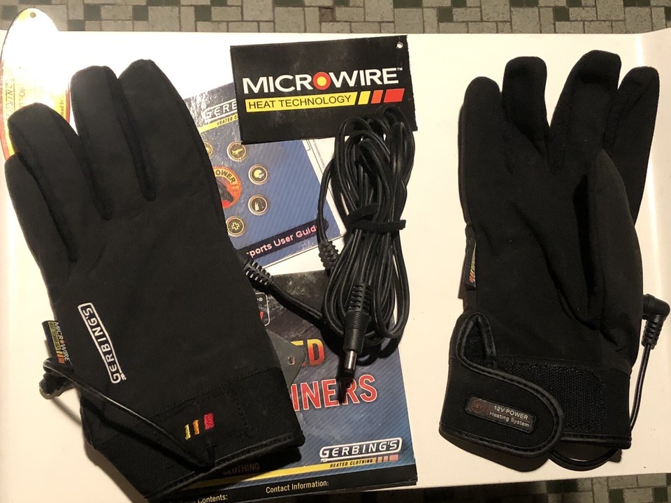Gerbing’s Heated Glove Liners 12 Volt Large eBay