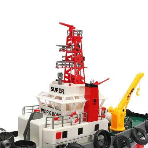 23" Remote Control 2.4Ghz Electric Seaport Tug Boat RC Working Boat R/C RTR - Picture 6 of 10