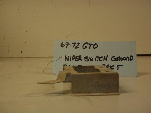 1969-72 WIPER SWITCH GROUND MOUNTING BRACKET FOR GTO JUDGE RA HO - Bild 5 von 10