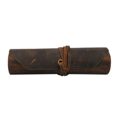 TOURBON Leather Carving Knives Roll Tools Organizer Holster Knife Carry Case