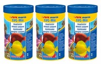 3X Sera Marin Gvg-Mix 250Ml Futter Mit Leckerbissen Meerwasserfische Mhd 08/22