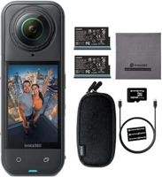 Insta360 X5 Waterproof 8K 360 Video 72MP Photo Action Camera + Extra Battery