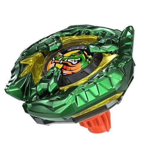Takara Tomy Beyblade X BX-00 Croco Crunch 2-60Q – Metal Coat Green