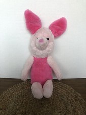 Disney Pig Piglet Plush Stuffed toy animal Winnie the Pooh 16  Pink