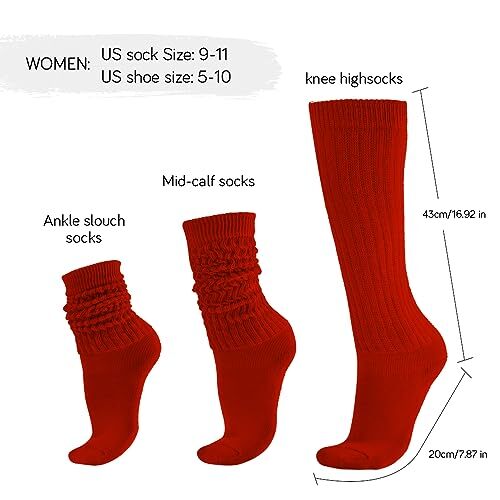 Slouch Socks, Slouch Socks for Women, Stack Socks, Scrunch Socks 9