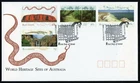 1993 Australia World Heritage Sites Series I Set Of 4 First Day Cover, VGC