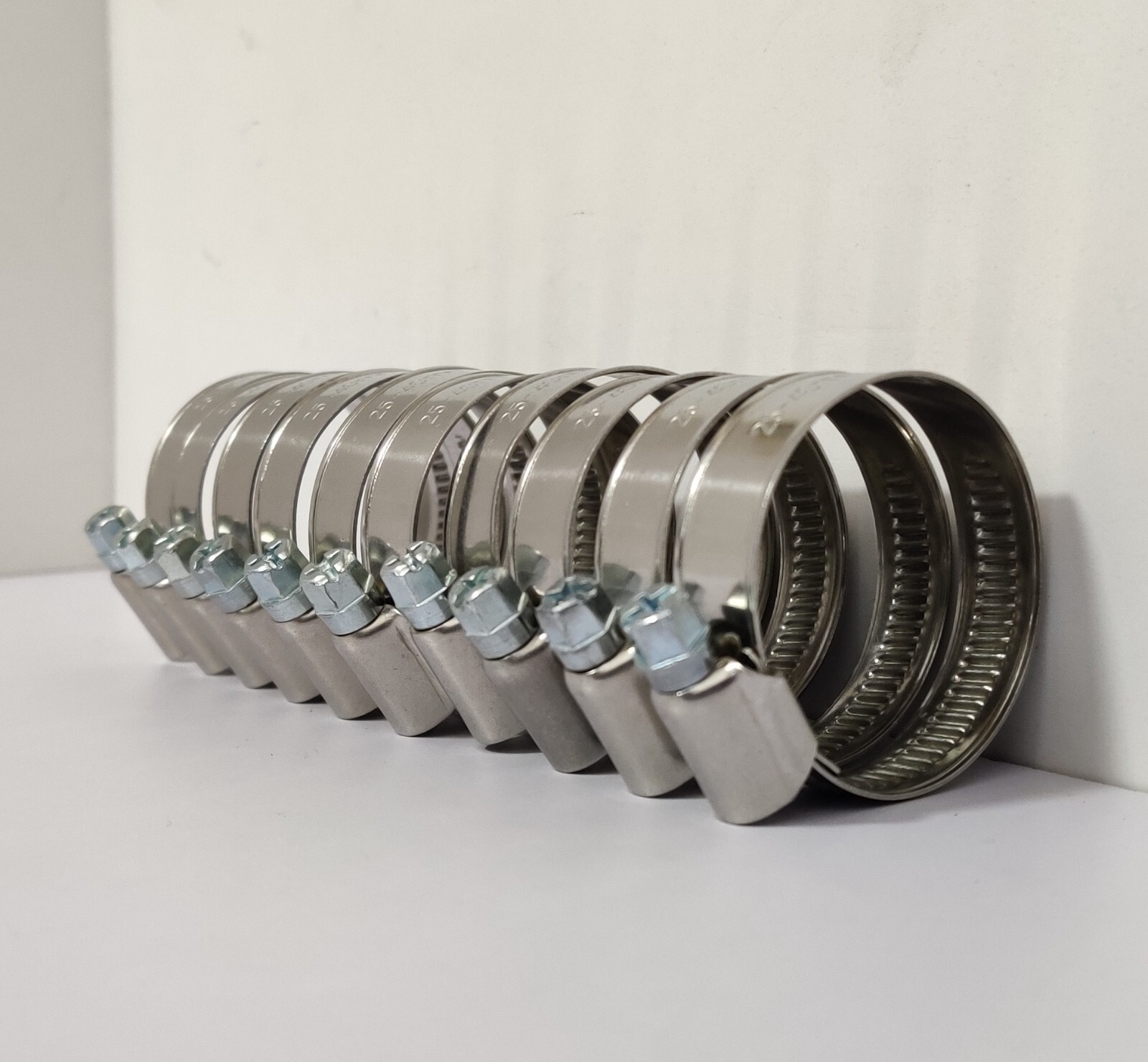 Jubilee Clips Heavy Duty Stainless Steel Hose Clips Clamp Fuel Pipe 16