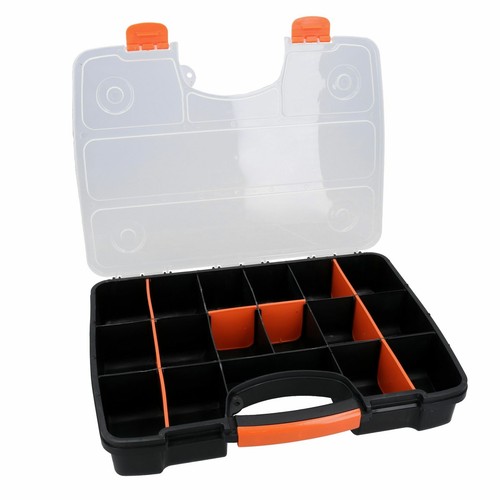Werkzeugaufbewahrung Box Etui Organizer 17 abnehmbare Fächer für Schraubenbefestigungen - Bild 3 von 3
