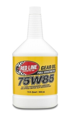 Red Line For API GL-5, GL-6, MT-1, MIL-L2105E 75W85 GL-5 Gear Oil - Quart 50104
