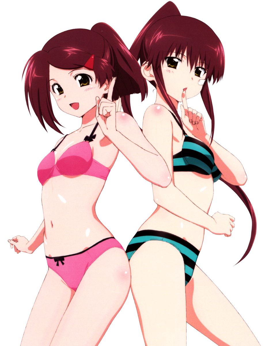 Suminoe Riko & Ako Kiss X Sis Waifu Sticker 6