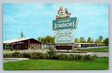 Postcard North Carolina Rocky Mount Howard Johnson's Motor Lodge Chrome F770