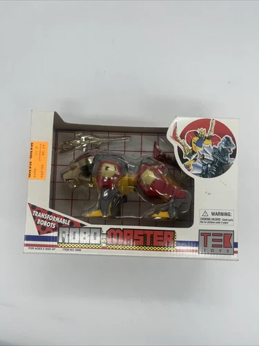 Vintage Robo-Master LION KNIGHT Transformable Robot by TEK TOYS