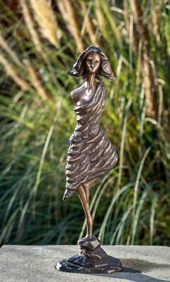 Bronze-Skulptur IDYL ''moderne Frau '' Art.-Nr. AN1812BR-DB