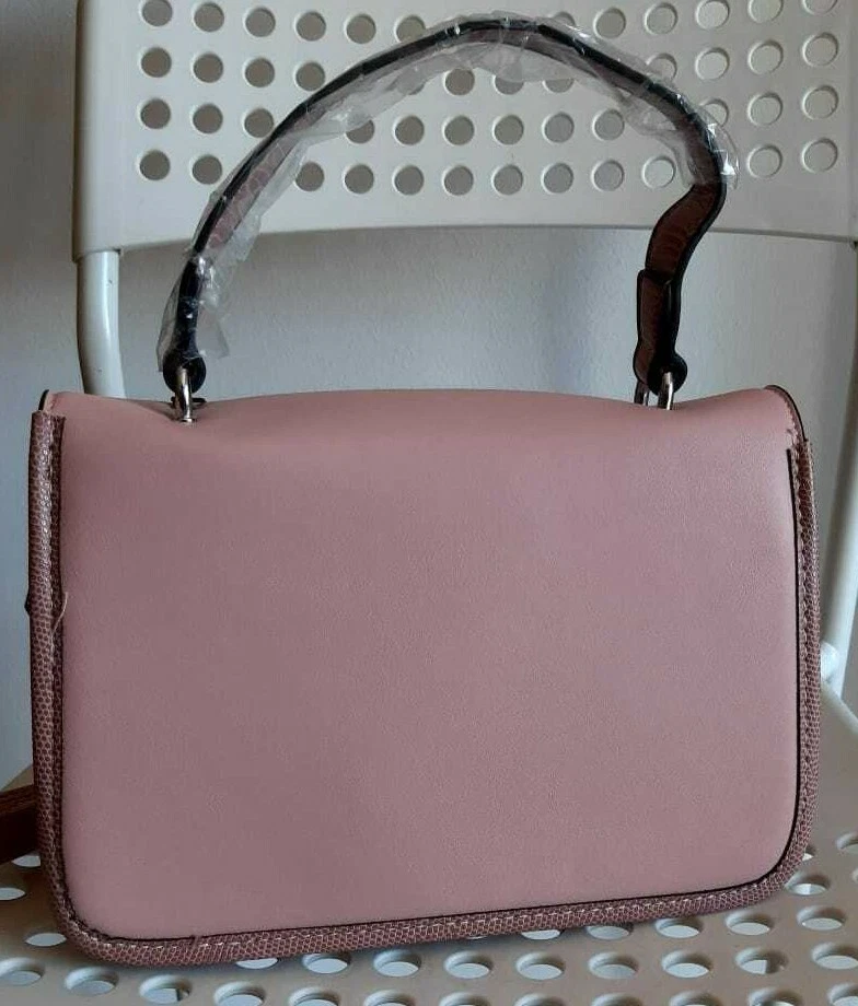 Borsa Donna Pochette con Tracolla Rosa Cipria Lorenzini