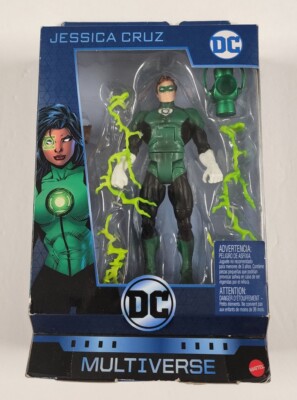 DC Multiverse Green Lantern Jessica Cruz Factory Error Figure New
