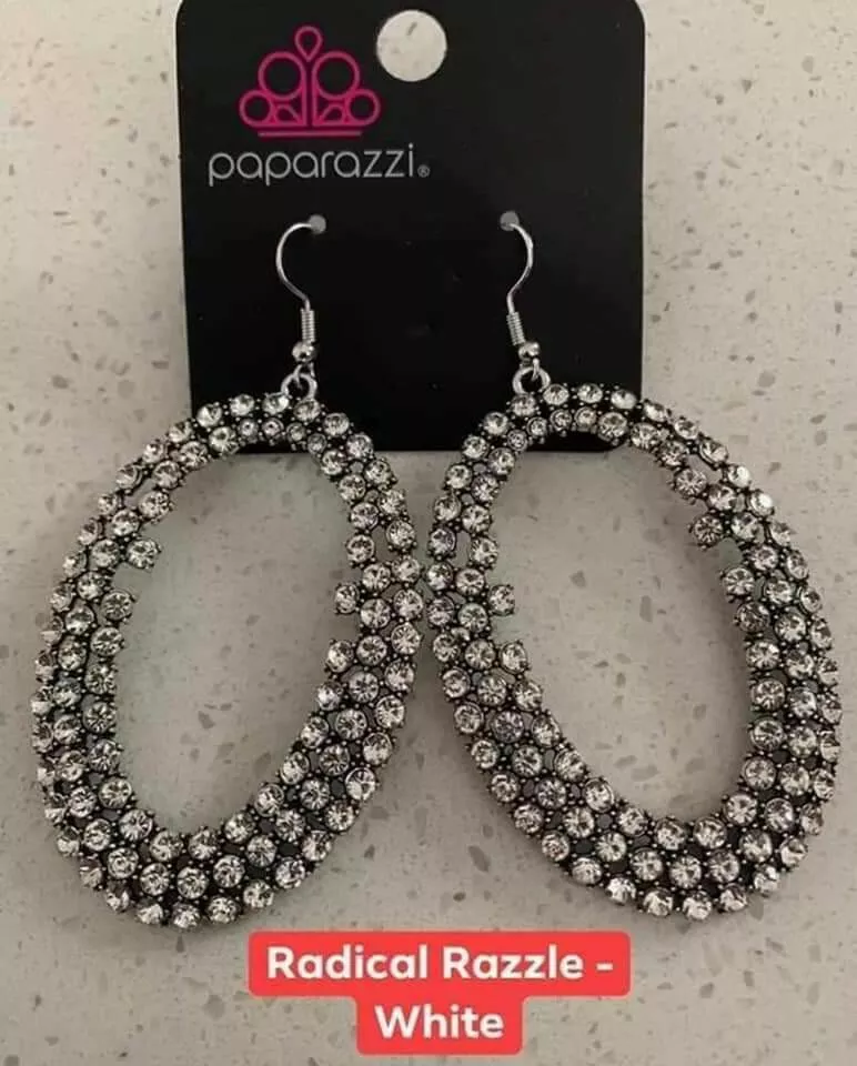 Paparazzi hotsell gunmetal earrings