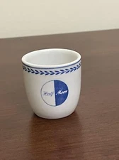 Vitreous Ironstone Dunn Bennett & co Burslem Tea Cup Made in England Half Moon