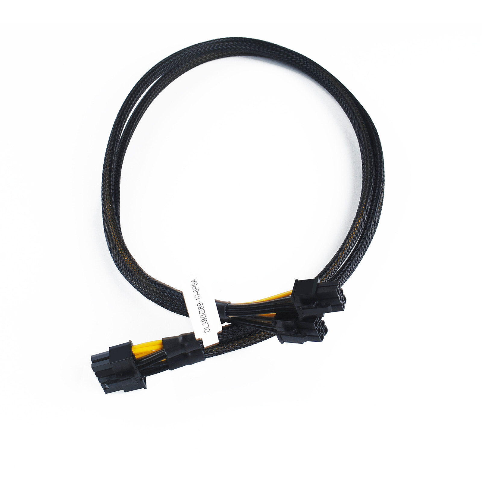 PCIE 10pin to 6+6pin Power Adapter Cable for HP ProLiant DL380 G8 and ...