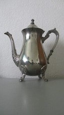 Kaffekanen set versilbert