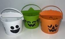 McDONALD'S 2022 Halloween Bucket Pail Classic Boo Buckets Happy Meal Toys Set