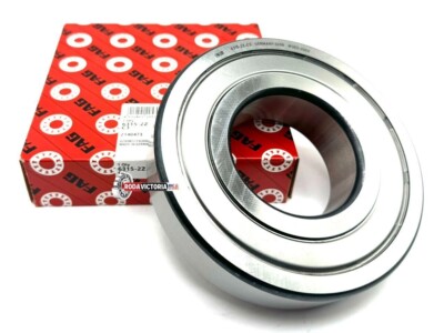 FAG 6315 ZZ C3 DEEP GROOVE BALL BEARING, METAL SHIELDED 75x160x37