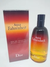 Dior Aqua Fahrenheit 4.2oz-125mL Eau de Toilette Discontinued