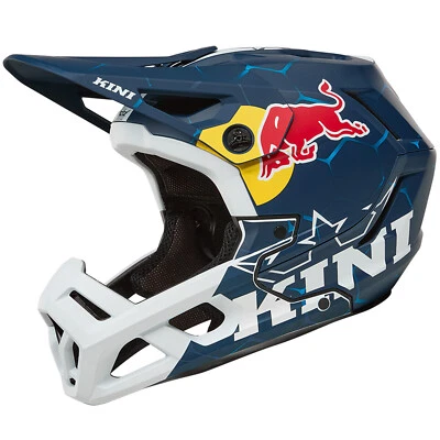 KINI RED BULL Red Bull Fahrrad Helm Kini EC 1.0 Enduro Fullface Mountain Bike Trail MTB BMX