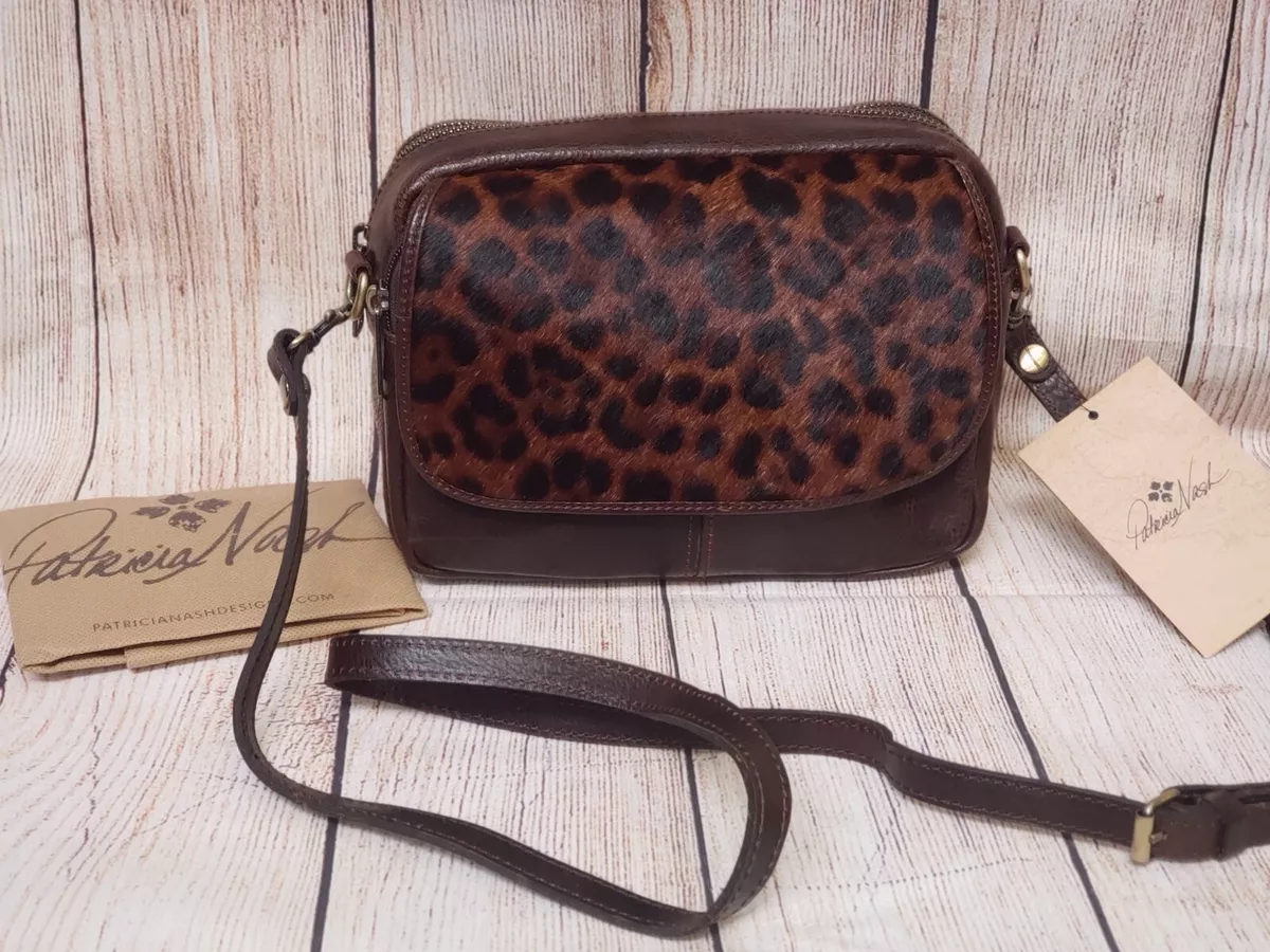 Patricia nash online leopard handbag