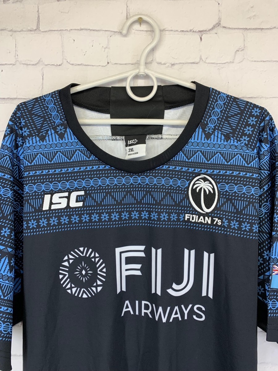 FIJIAN 7S RUGBY JERSEY SHIRT ISC ORIGINAL SIZE XL NEW | eBay