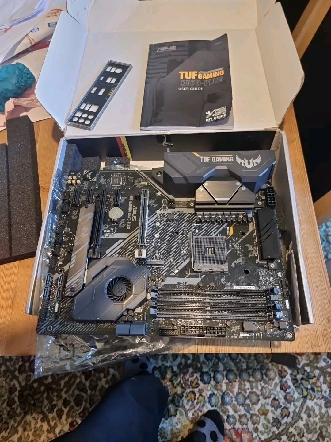 asus tuf gaming x570plus AM4 (faulty) eBay