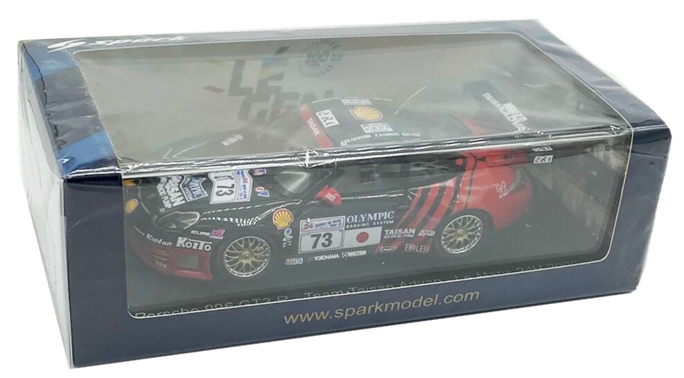 Porsche 996 GT3 RS – Team Taisan Advan #93 – Le Mans 2006 – Spark 1/43 – Résine