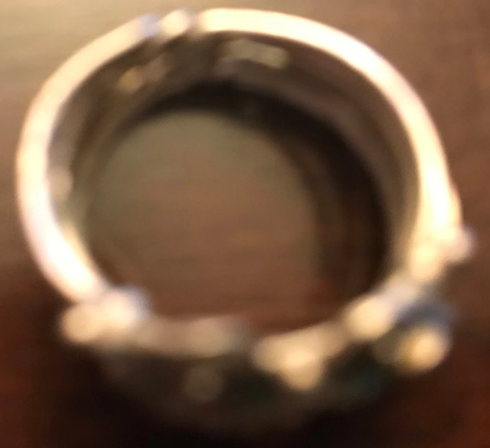 Spar-Tipp: Schmuck-Set "Silber" Kette mit Perlen 2 Ringe Ohrringe Gehänge 5tlg - Bild 3 von 4