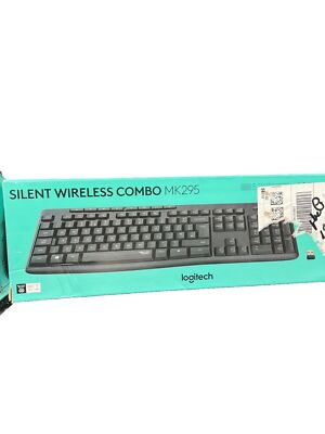 Logitech MK295 Silent wireless Tastatur QUERTY französisch Ohne Maus