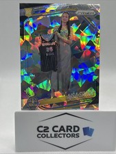 2025 Panini WNBA Prizm Ajsa Sivka #85 Ice Prizms RC Sky