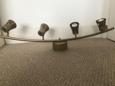 Belid Brass 4 Spot Ceiling Bar Light–GU10 Adjustable Spotlights–New John Lewis
