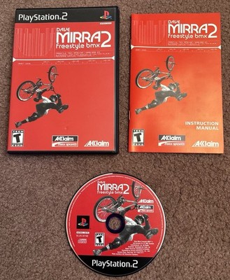 Dave Mirra Freestyle BMX 2 (Sony PlayStation 2, 2002) Complete Tested
