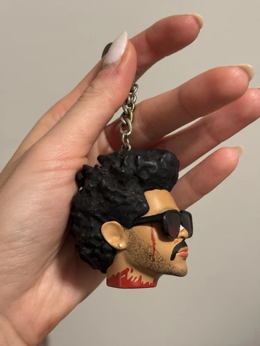 The Weeknd After Hours 3D Head Sculpted Keychain XO In Your Eyes Key Chain Gift