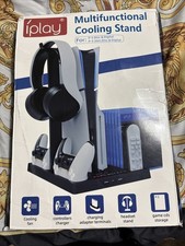Multifunct. Cooling Stand For PS-5 Digital And PS-5 Slim Disc Digital Iplay