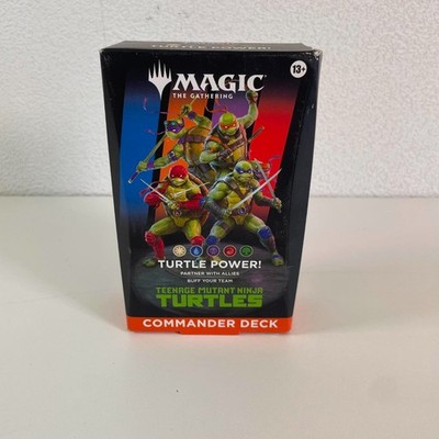 MTG: Turtle Power Commander Deck - Teenage Mutant Ninja Turtles Factory Sealed