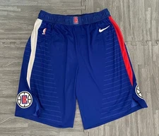 Nike Authentic LA Clippers NBA Team Issued Game Used Basketball Shorts Men 40 XL