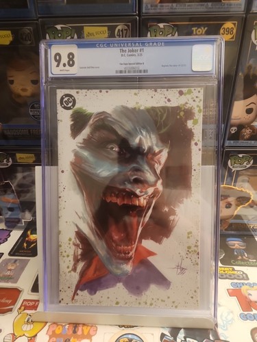 THE JOKER #1 CGC 9.8 🔥 MEGACON 2025 GABRIELE DELL'OTTO VIRGIN VARIANT B