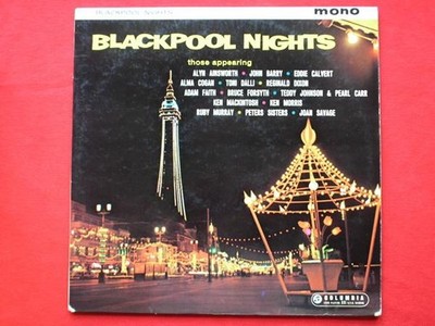 Blackpool Nights LP Columbia 33SX1244 VG/VG 1950s with John Barry, Alma Cogan...