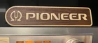 Pioneer Stereo Vintage*Fan Art* Logo with Walnut Inlay Style 1