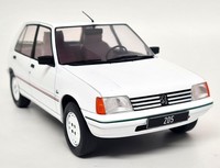 Mcg 1/18 Peugeot 205 Tennis Edition White Diecast Scale Model Car